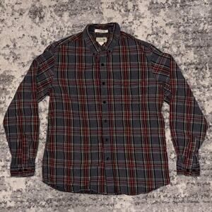 Vintage 00s L.L. Bean Plaid Button Up Shirt